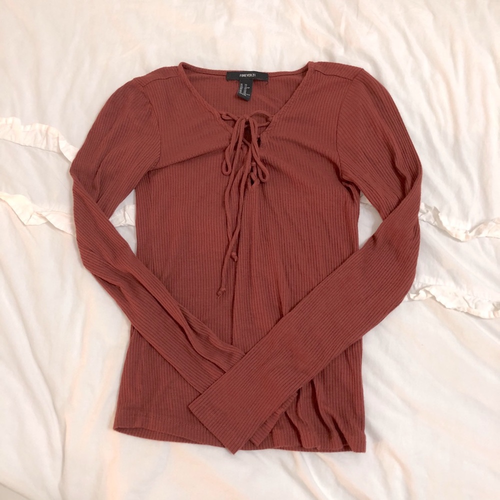 Tight Deep Orange Long Sleeve!
